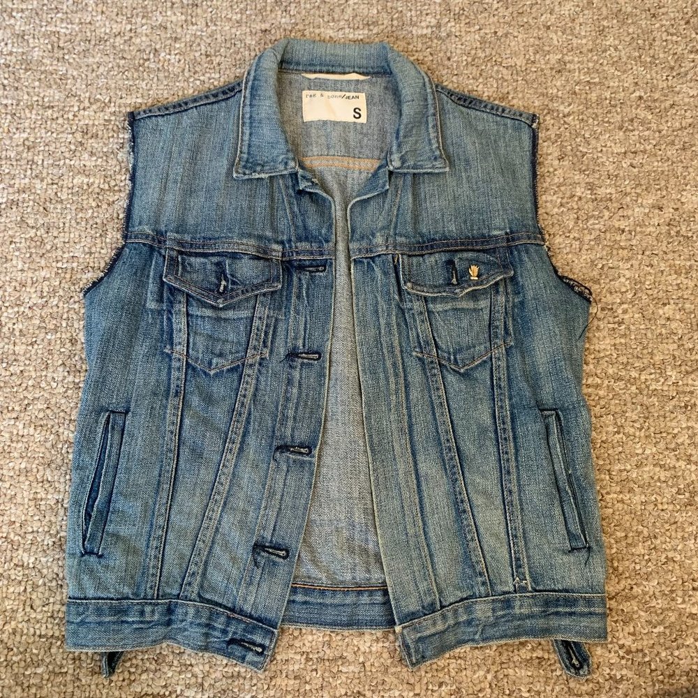 Rag & Bone Denim Vest